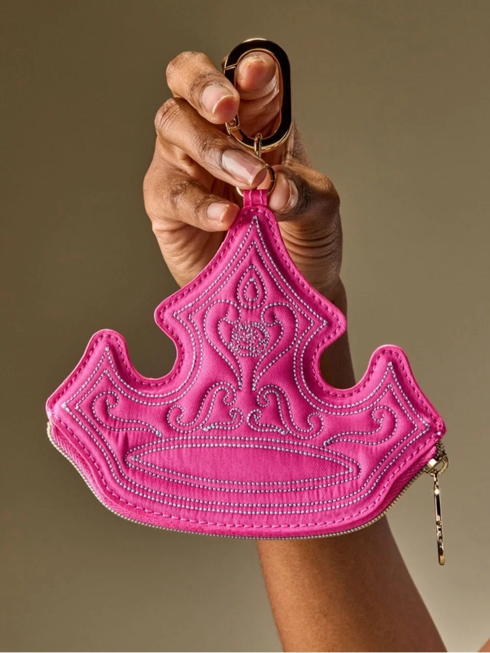 Bath & Body Works Disney Princess Aurora Crown Coin Purse